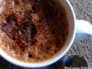 Double Blend Hot Chocolate with Chocolate Topping